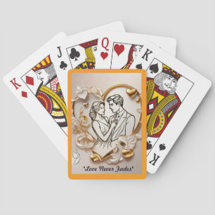 "Romantisch uitje" Pokerkaarten