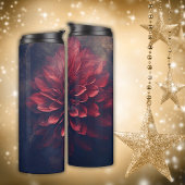 Romantisch Vakantie Seizoen Floral Design Tumbler Thermosbeker