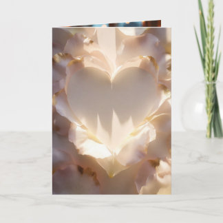 Romantisch Valentijn uitnodigingsontwerp Kaart