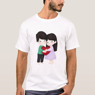Romantisch Valentijnsdag Citaat T-Shirt