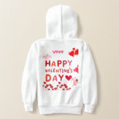 Romantisch Valentijnsdag Hoodie: "Jij bent mijn ee (Laag Achter)