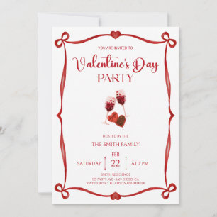 Romantisch Valentijnsdagfeest Kaart