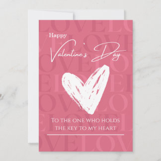 Romantisch Valentijnskaartidee | Diepe liefdescita Kaart