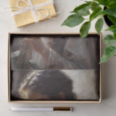 Romantisch Victoriaans Portret & Roos Decoupage Tissuepapier (Geschenk)