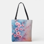 Romantisch voorjaar Sakura Tas (Achterkant)