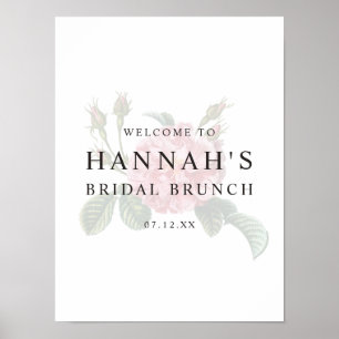 Romantisch Vrijgezellenfeest met één Roos Poster