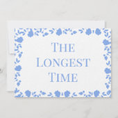 Romantisch zacht lied Namen Tafel Kaarten (Voorkant)