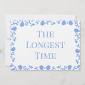 Romantisch zacht lied Namen Tafel Kaarten (Achterkant)