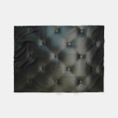 Romantisch zwart mooi leder fleece deken (Voorkant (Horizontaal))