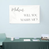 Romantische aangepaste voorstel banner (Beurs)