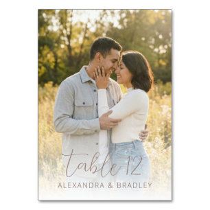 Romantische Aardse Hedendaagse Foto Kaart