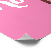 -Romantische affeïne Poster (Hoek)