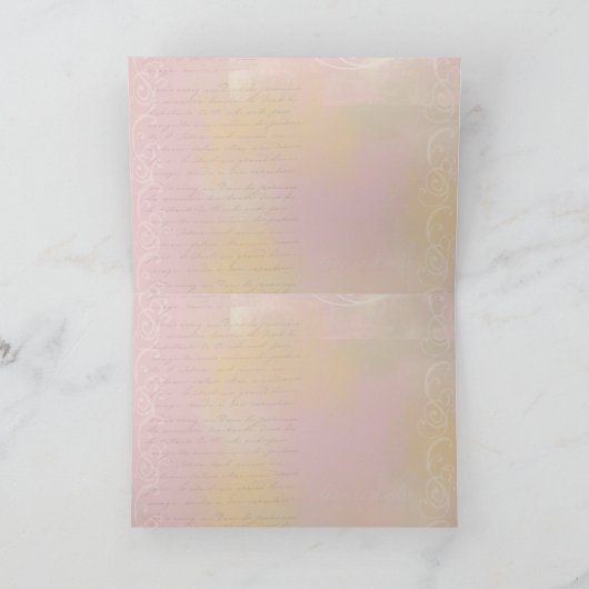 Romantische Amore Kaart (Binnen)