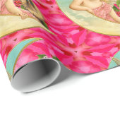 Romantische  Angel 2 met Cat Victoriaans Cadeaupapier (Rol Hoek)