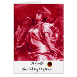 ROMANTISCHE ANGEL, FEATHER PINK FUCHSIA kerst