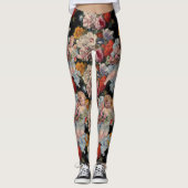 ROMANTISCHE ANGEL-SPEELROSSEN EN -STROMEN LEGGINGS (Voorkant)