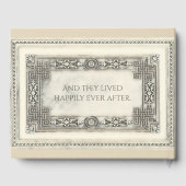 Romantische  bezoekershoek gastenboek (Achterkant)