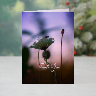 Romantische Bloemen Boho – Botanische Fantasie Bed Folie Feestdagenkaart