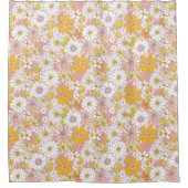 Romantische bloemendroom douchegordijn (Voorkant)