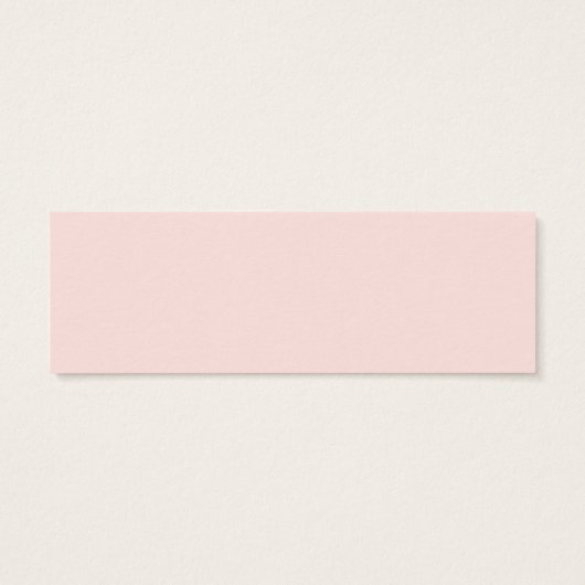 Romantische bloemige huwelijksgeschenk registratie mini visitekaartjes (Achterkant)