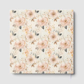 Romantische Blush Gold bruiloft gastenboek (Achterkant)