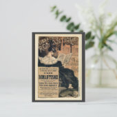 Romantische boeken en Briefkaart (Staand voorkant)