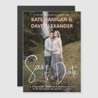 Romantische Boekomslag Foto Save the Date
