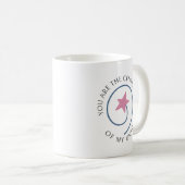 Romantische boodschap Minimalistische Valentijn Gi Koffiemok (Voorkant rechts)