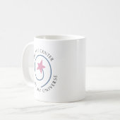 Romantische boodschap Minimalistische Valentijn Gi Koffiemok (Voorkant links)