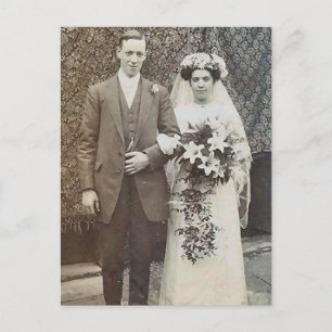  Romantische bride en bruidskaarten Briefkaart