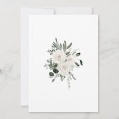 Romantische bruiloft uitnodiging W-ROM-004 (Achterkant)