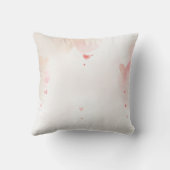 Romantische Bunny Kaart Kussen (Achterkant)