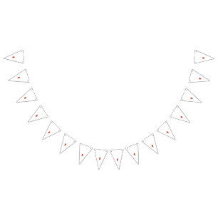 Romantische Bunting Banner Kus Decoratie Feestje