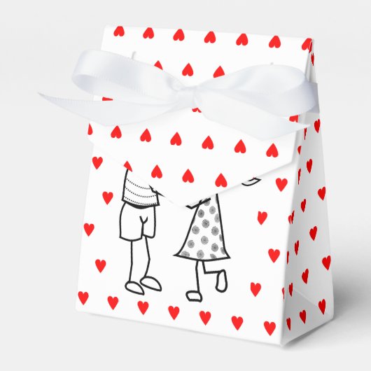 Romantische Cadeau Doos Liefde Bedankdoosjes (Voorkant Zijde)