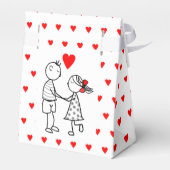 Romantische Cadeau Doos Liefde Bedankdoosjes (Achterkant)