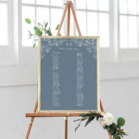 Romantische Chinoiserie Antiek Blauwe Zitting Graf