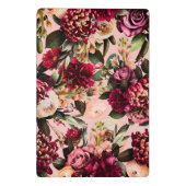 Romantische Chrysanthemum op Roze Gossamer Mini Klembord (Achterkant)