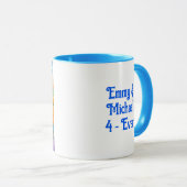 Romantische Couple's Gift | Gepersonaliseerde anim Mok (Voorkant rechts)