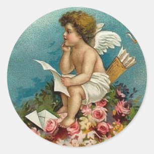 Romantische Cupido Valentijn Stickers