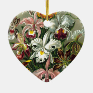 romantische datum bruids bloemenOrchideeën Haeckel Keramisch Ornament