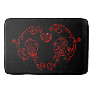Romantische, delicate Gothic Badmat