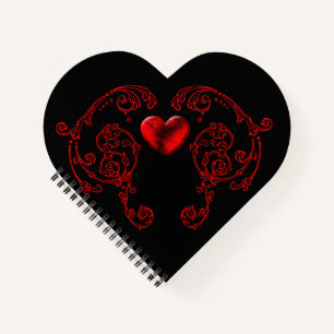 Romantische, delicate Gothic Notitieboek