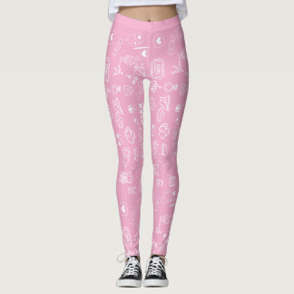 romantische doedel leggings