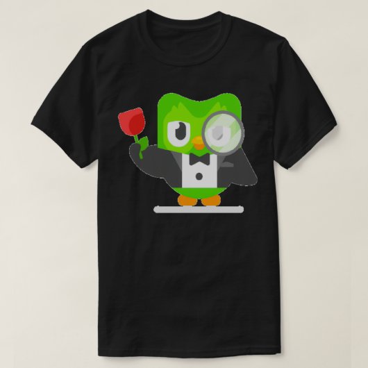 Romantische duolingo t-shirt (Design voorkant)