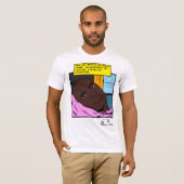 Romantische echo's Eenzame uren Romantiek stripver T-shirt (Voorkant volledig)