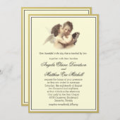 Romantische Eerste Kus Kaart (Voorkant / Achterkant)