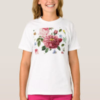 Romantische Elegante Vintage Roze Engelse Rozen