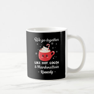 Romantische en grappige kerst koffiemok