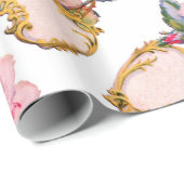 ROMANTISCHE ENGEL VERZAMELEN ROZE ROZEN CADEAUPAPIER (Rol Hoek)