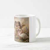 romantische engelen mok || cadeaus voor haar  (Voorkant rechts)